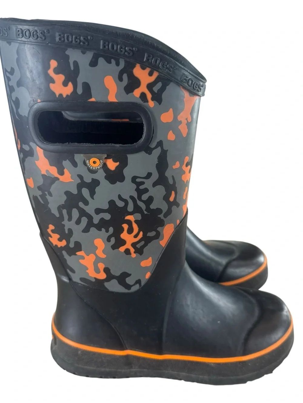 BOGS Neo Camo Kids Boys Toddler Boots Size 13 Waterproof Round Toe Rainboot